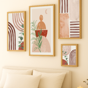 Retro Wall Art Set Vintage Music Inspired Printable Wall Art for Music Lovers & Home Decor