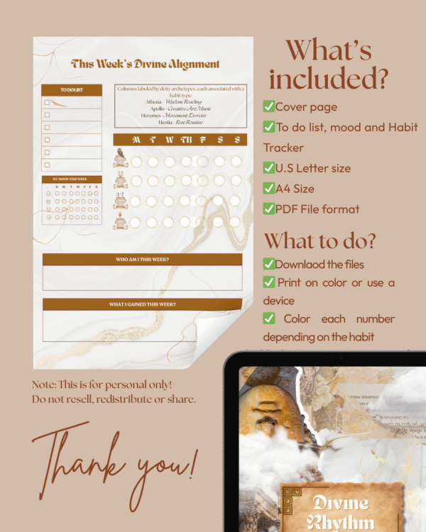 Divine Rhythm Habit Tracker