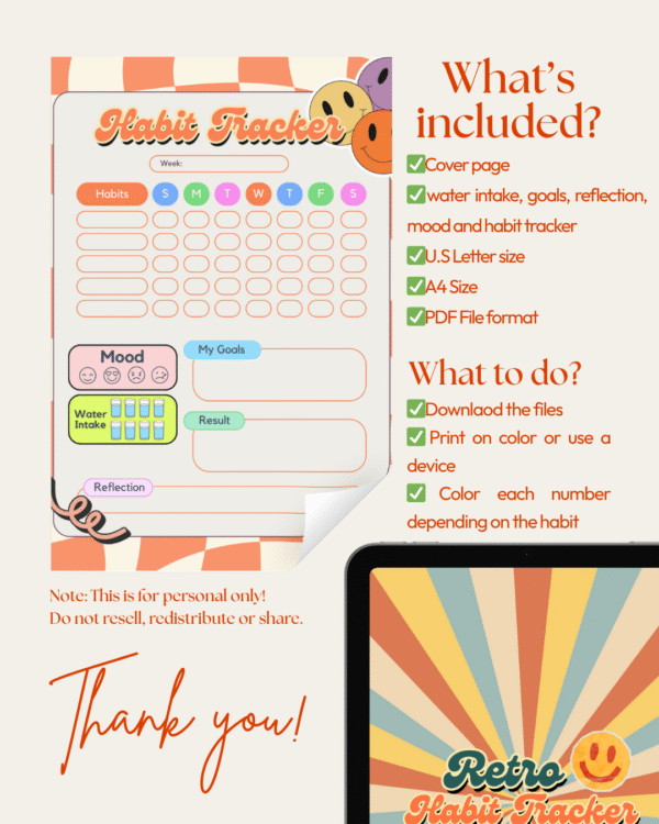 Retro Habit Tracker