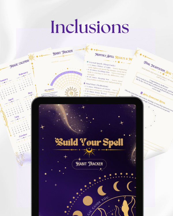 Build Your Spell Habit Tracker - Image 3